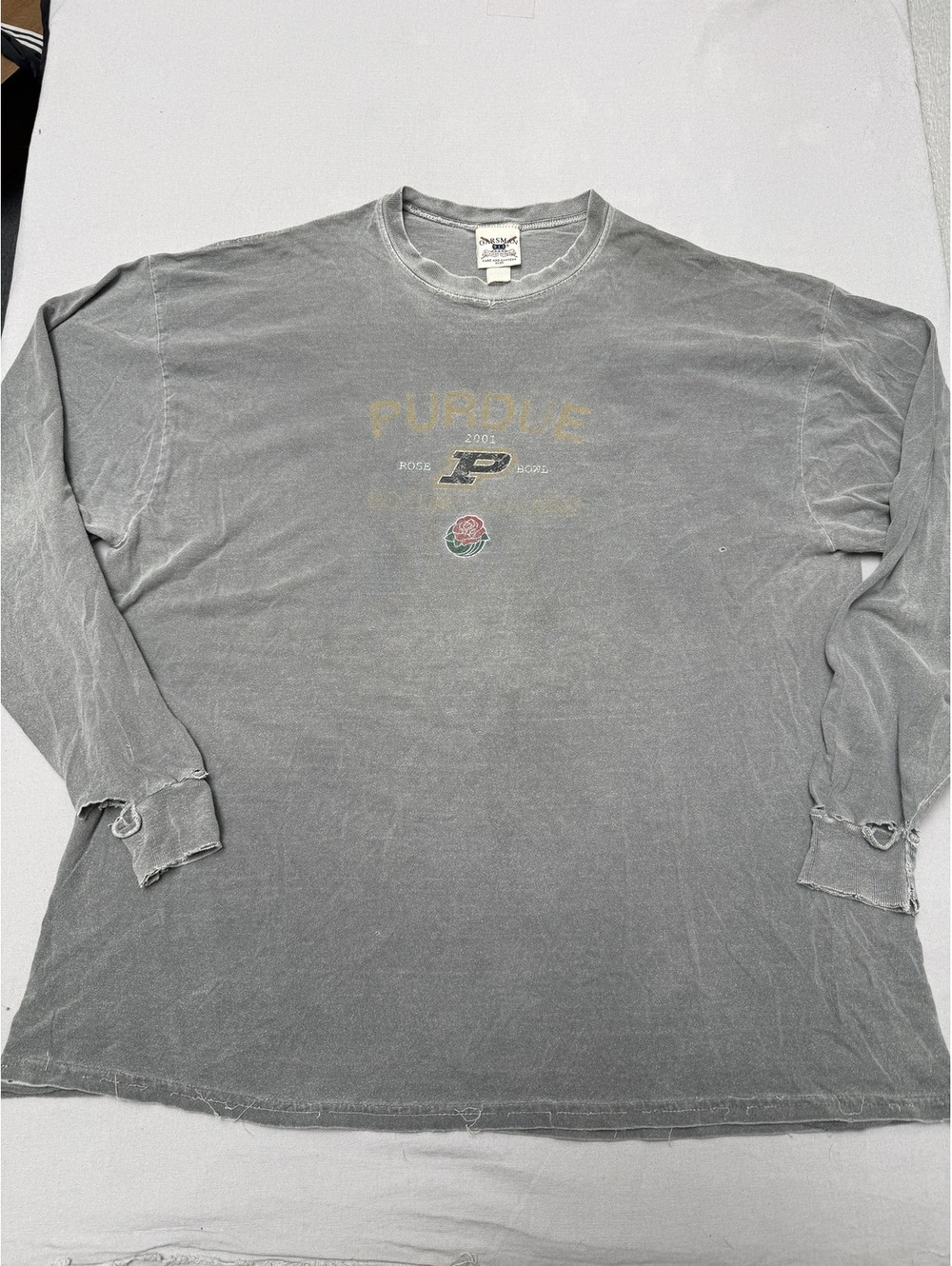 Thrashed Purdue Boilermakers Rose Bowl 2001 Football XXL
